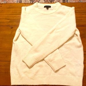 Cream sweater from Banana Republic